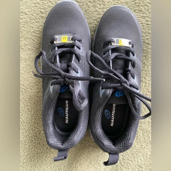 Nautilus Zephyr Black and Gray Safety Shoes N1357 Women's Size 8 - Picture 2 of 4